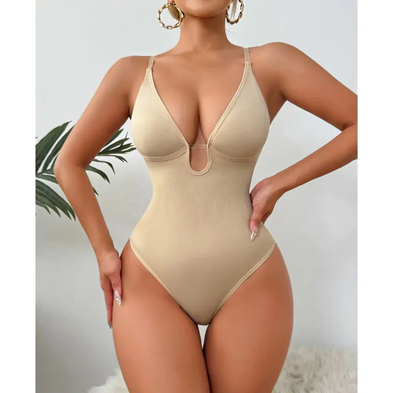 Deep V Bodysuit