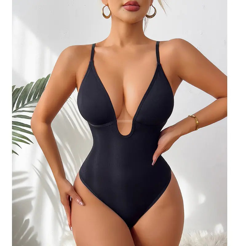 Deep V Bodysuit